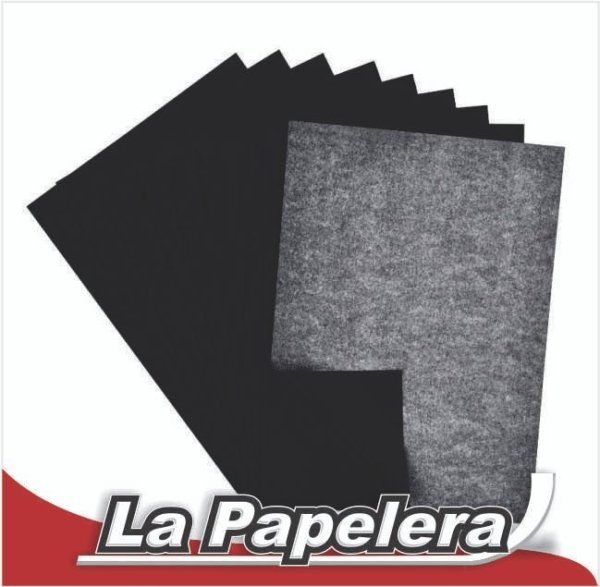 PAPEL CARBONICO FILM X HOJA OFICIO NEGRO IBI (5650)