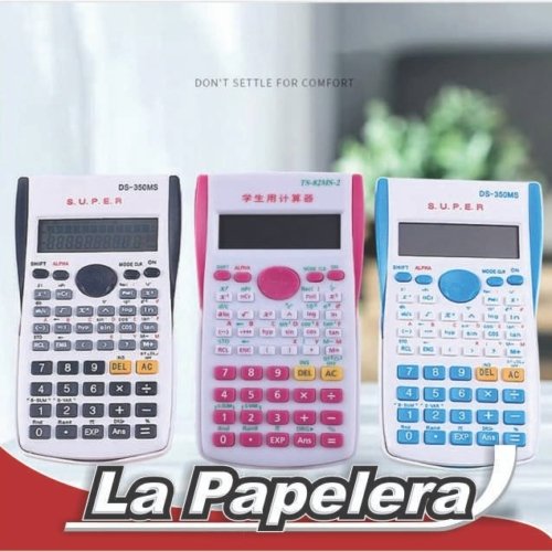CALCULADORA MOTEX CIENTIFICA KK-82MS BLANCA+ROSA (5652)