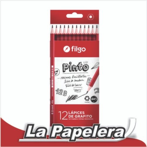 005684.jpg LAPIZ FILGO NEGRO HB2 X 12 UNIDADES PINTO (5684)