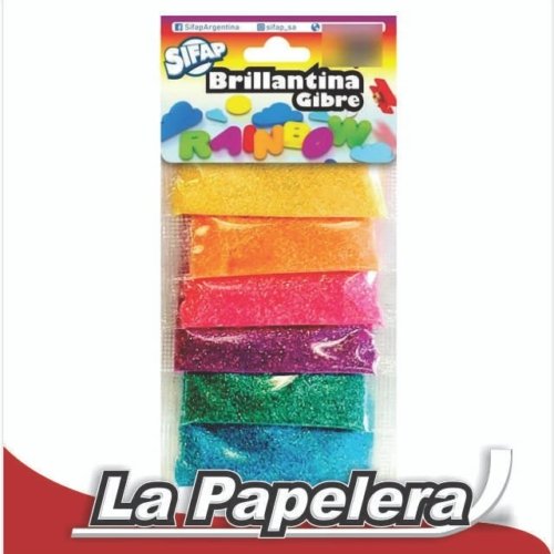 BRILLANTINA EN BLISTER 3.5gr FLUO (5708)