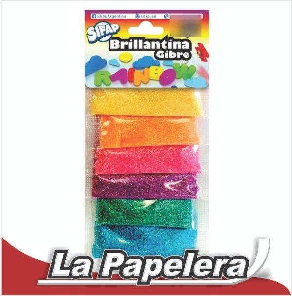 BRILLANTINA EN BLISTER 3.5gr FLUO (5708)