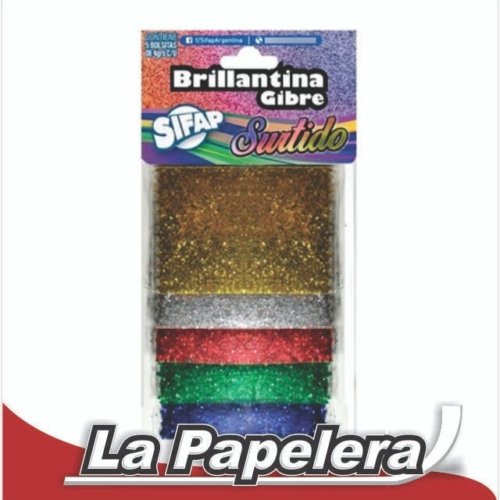 BRILLANTINA EN BLISTER 3.5gr COLORES VARIOS (5710)