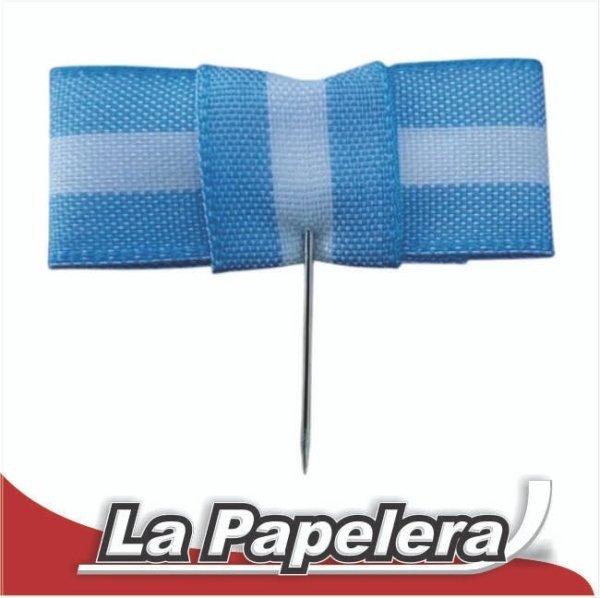 ESCARAPELA MILENIO MOÑO PLANO X UNIDAD (5715)