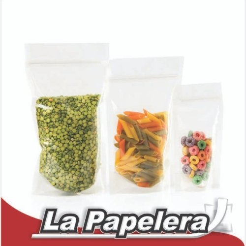 BOLSA DOYPACK CRISTAL 15X22 500ML 95MIC (5723)
