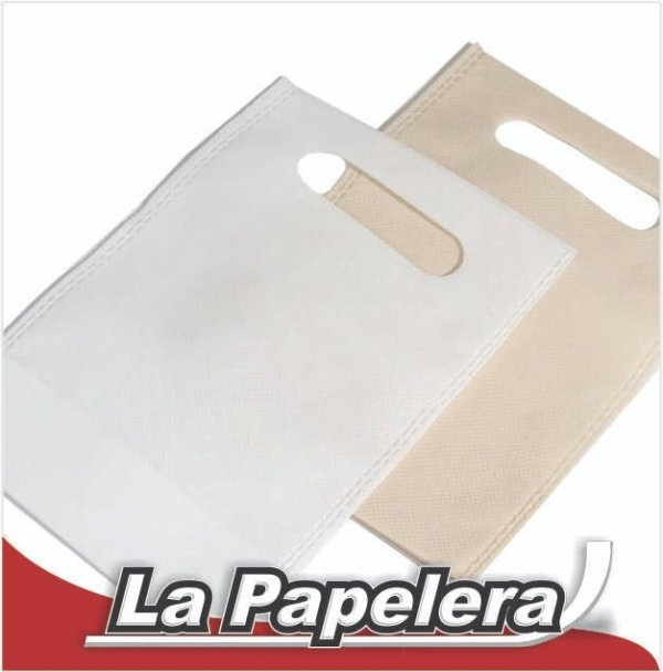 BOLSO FRISELINA RIÑON 30X40 LISA (BLANCO NEGRO BEIGE) (5764)