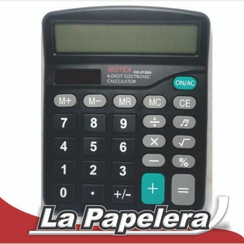 CALCULADORA MOTEX 8 DIGITOS KK-2126A (5809)