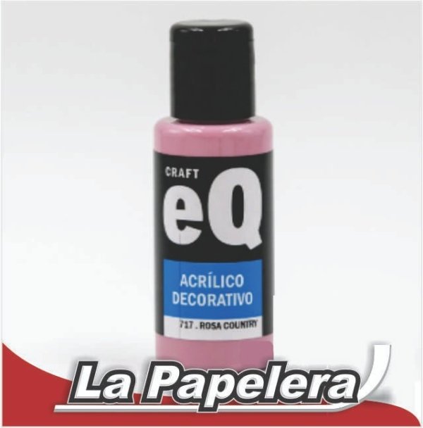 ACRILICO EQ 50ML 717 ROSA COUNTRY (5857)
