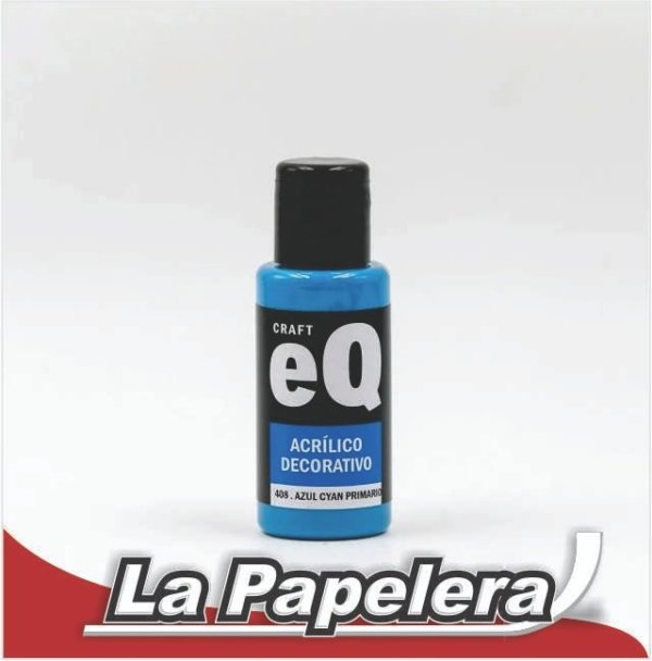ACRILICO EQ 50ML 408 AZUL CYAN PRIMARIO (5882)