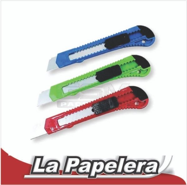 TRINCHETA 18MM PLASTICA ECO ACRILICA (5886)