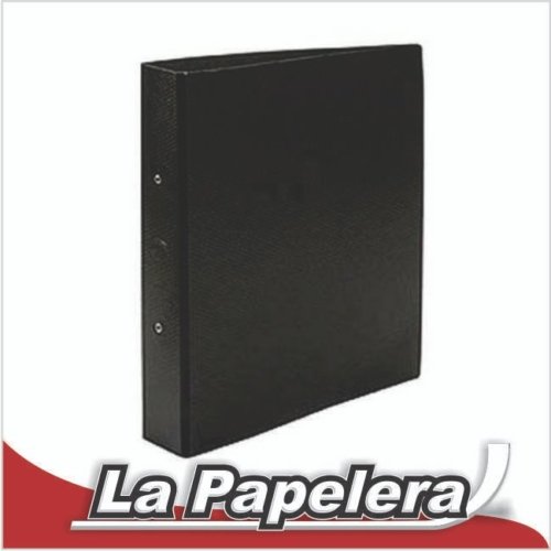 CARPETA CARTA 3X40 FIBRA NEGRA FIBRACAP (5905)