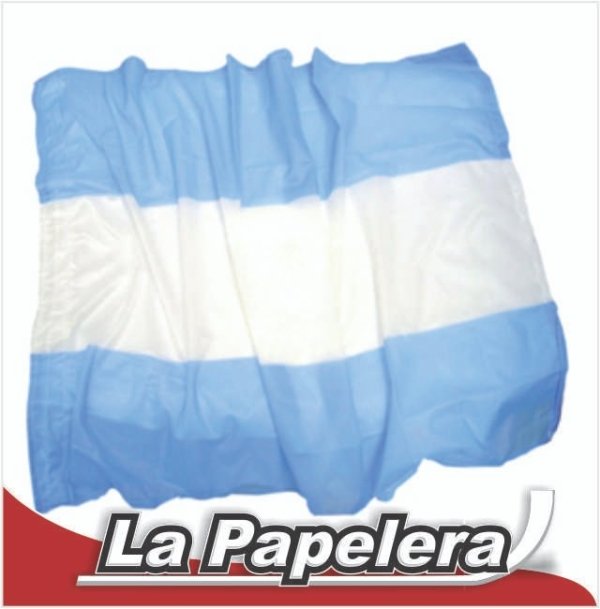 BANDERA ARGENTINA 60X96 SIN SOL FLAMEO MILENIO (5997)