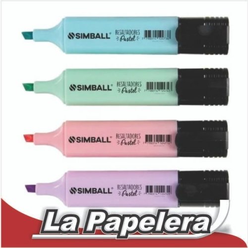 006002.jpg RESALTADOR SIMBALL PASTEL NARANJA (6002)