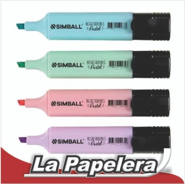 006002.jpg RESALTADOR SIMBALL PASTEL NARANJA (6002)