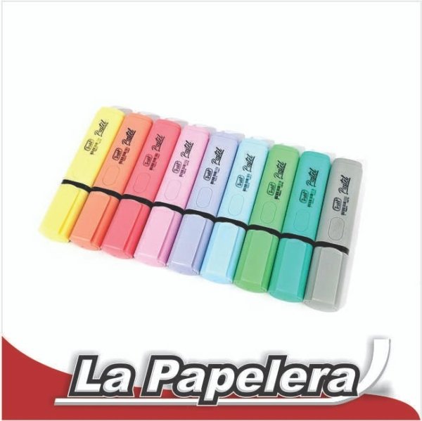 RESALTADOR TRABI PASTEL HIGT TXT VERDE (6004)