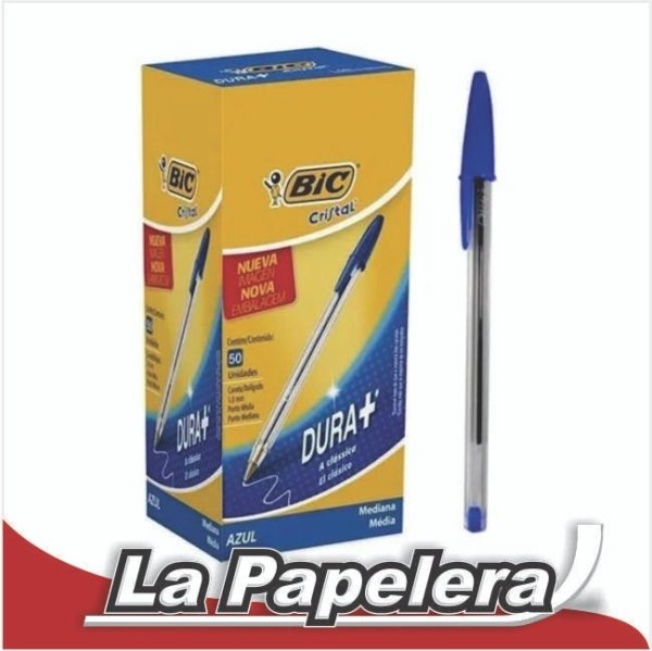 LAPICERA BIC TRAZO 1.0MM CRISTAL AZUL (6053)