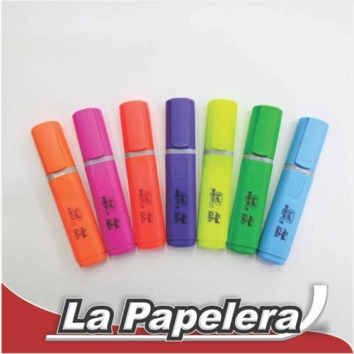 006110.jpg RESALTADOR TRABI FLUO HIGT TXT ROJO (6110)