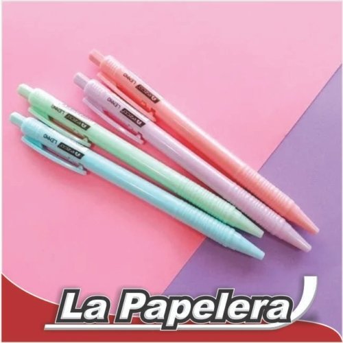 006397.jpg LAPICERA EZCO RETRACTIL LENNO 1 0MM NEGRO (6397)