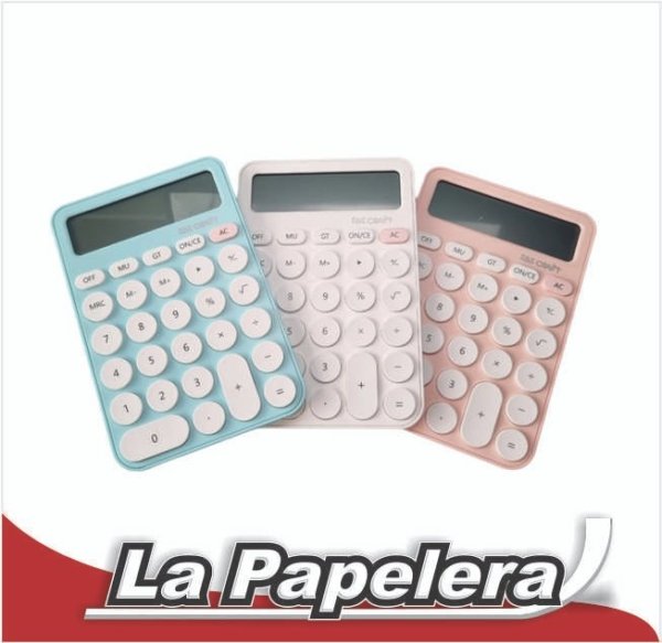 CALCULADORA IBICRAFT 12 DIG PREMIUM VER (6407)