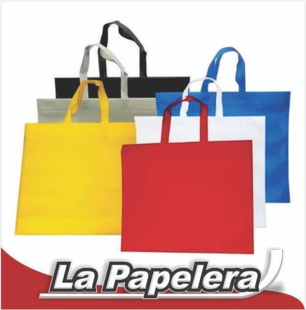 BOLSO FRISELINA CON ASAS 30X40 LISA (COLORES) (6440)