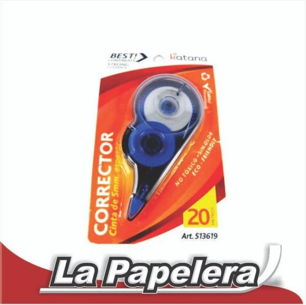 CORRECTOR KATANA CINTA 20mts X 5mm (6441)