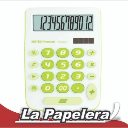 CALCULADORA MOTEX 12 DIGITOS SW2368-12 (6450)