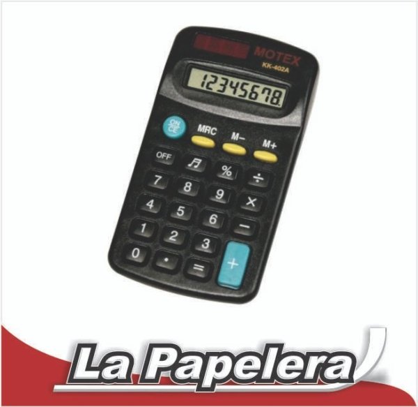 CALCULADORA MOTEX 8 DIGITOS KK402A-8 (6542)