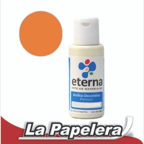 ACRILICO ETERNA 50ML 17 - ANARANJADO (6599)