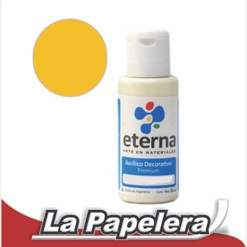 ACRILICO ETERNA 50ML 13 - AMARILLO CADMIO (6608)