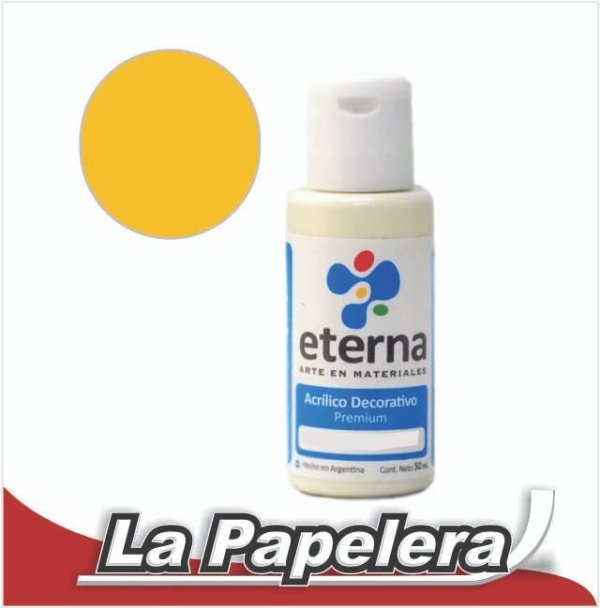 ACRILICO ETERNA 50ML 13 - AMARILLO CADMIO (6608)