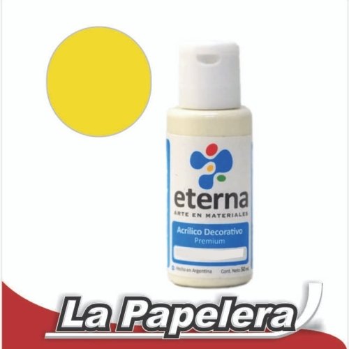 ACRILICO ETERNA 50ML 12 - AMARILLO VERDOSO (6619)