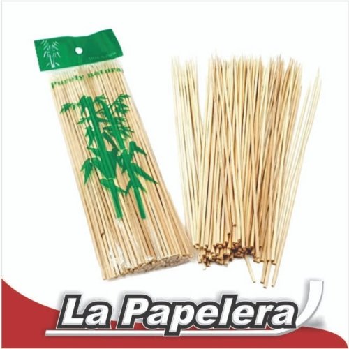 PALITOS BROCHET 15CM X 80 UNIDADES (6656)