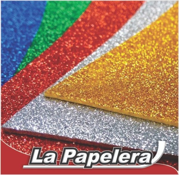 GOMA EVAGLITER 40X60cm 2mm MARRON (6692)