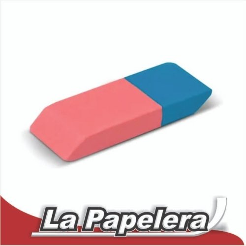 006705.jpg GOMA DE BORRAR LAPIZ/TINTA AZUL/ROJO COLLEGE (6705)