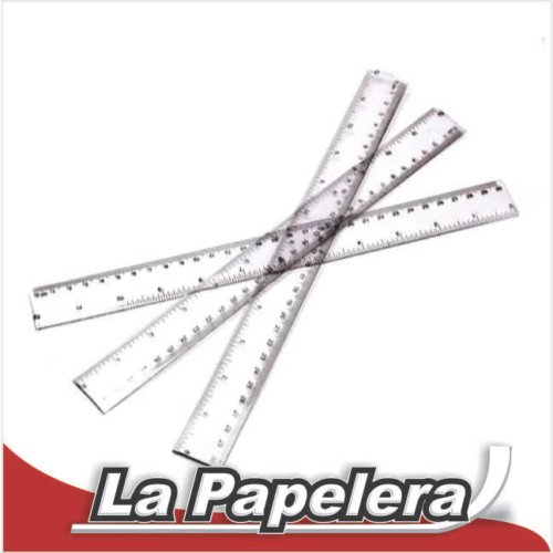 REGLA ESCOLAR 30cm DOBLE ESCALA KATANA (3888)