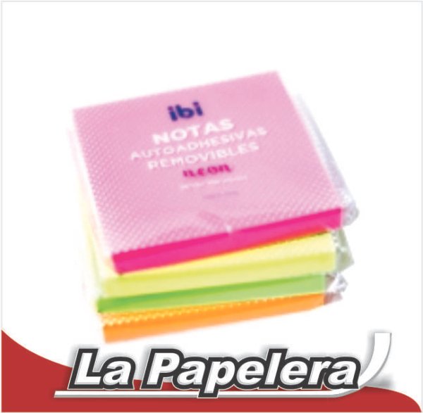NOTA AUTOADH 76X76 KRAFT 100hjs IBI (4931)
