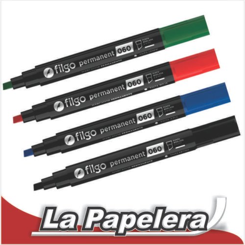 FIBRON FILGO PUNTA PLANA NEGRO 060 (3864)