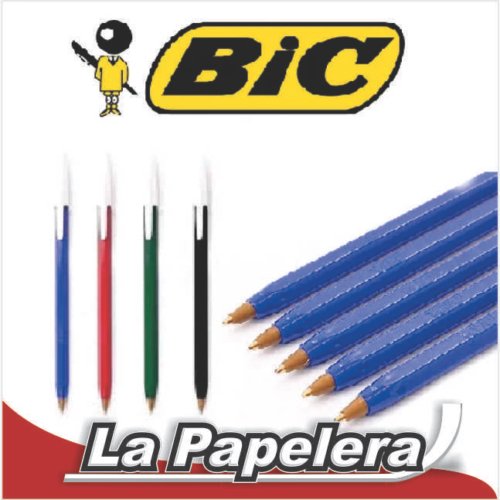 LAPICERA BIC TRAZO GRUESO NEGRA (3802)