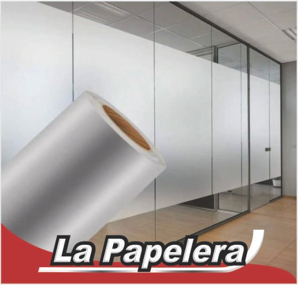 VINILO ESMERILADO GRIS X MTS ANCH.60CM FRISTED 9032 (1568)