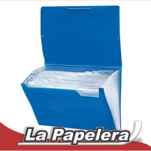 CARPETA CON FUELLE OFICIO 12 SEPARACIONES NEGRO IBI (2200)