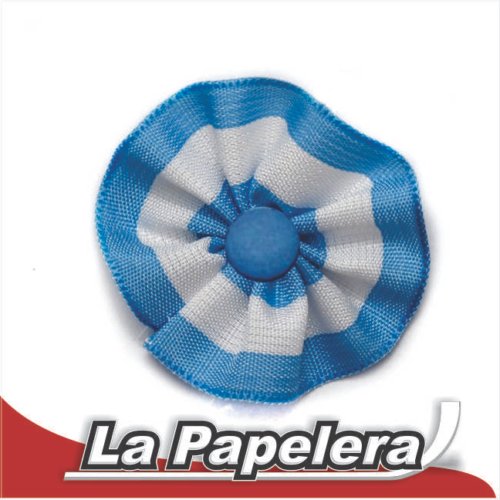 ESCARAPELA MILENIO REDONDO C/BOTON X UNIDAD N°125 (4006)